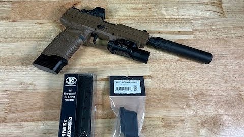 FN Five-seveN® aluminum magazine extension installation video