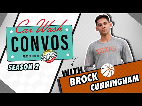 Season 2 of "Car Wash Convos™" Features Texas Men's Basketball Forward Brock Cunningham