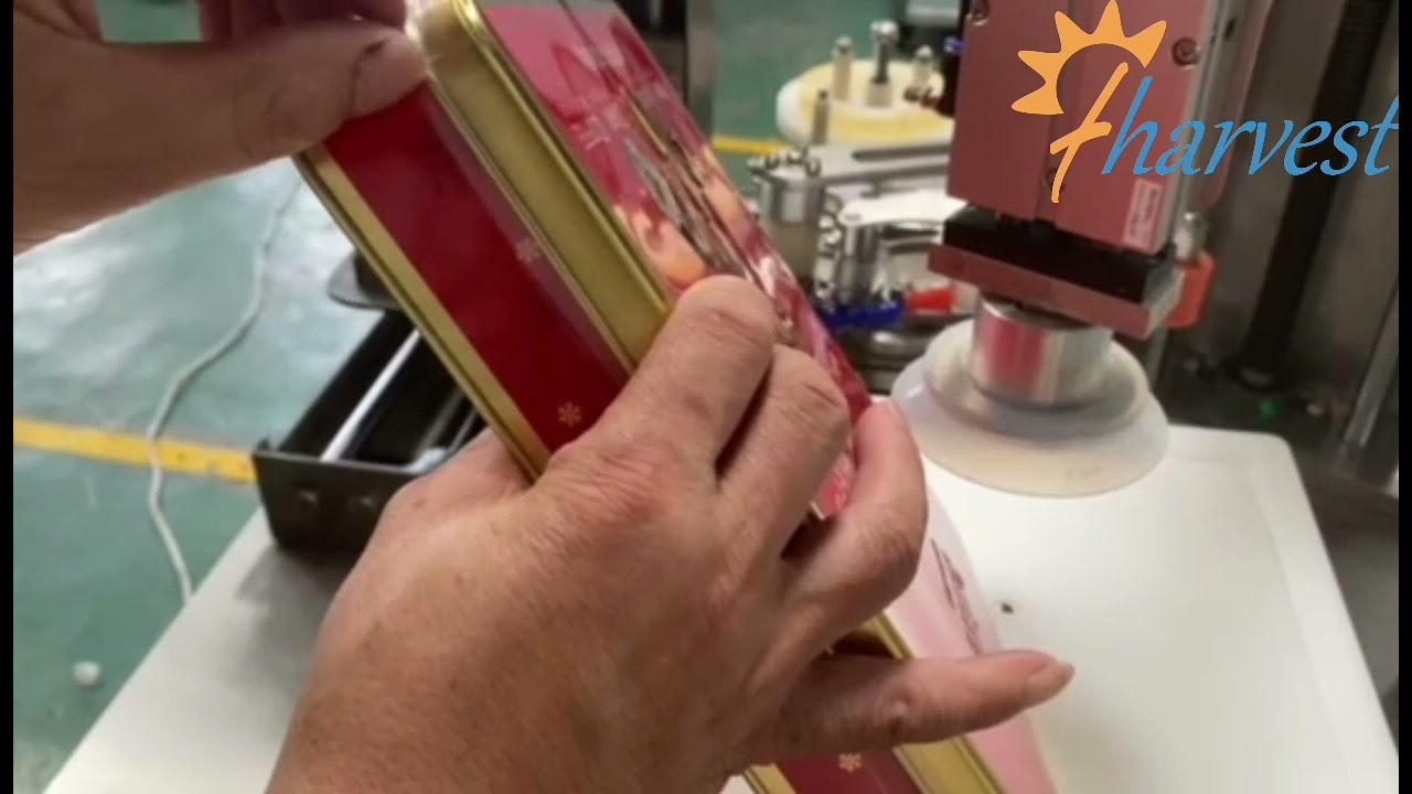 Machine semi-automatique de cachetage de ruban d'étain en métal