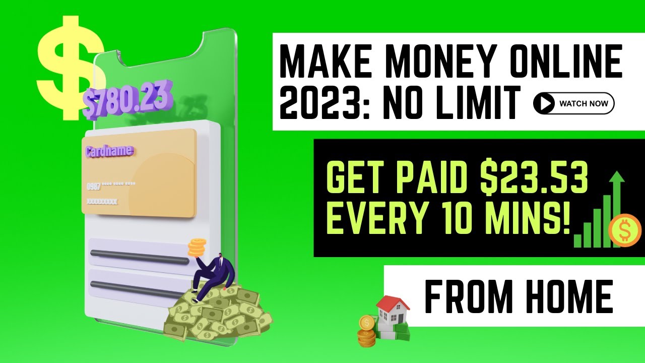 Make Money Online 2023 - Get Paid $23.53 EVERY 10 MINS! 💰 - YouTube