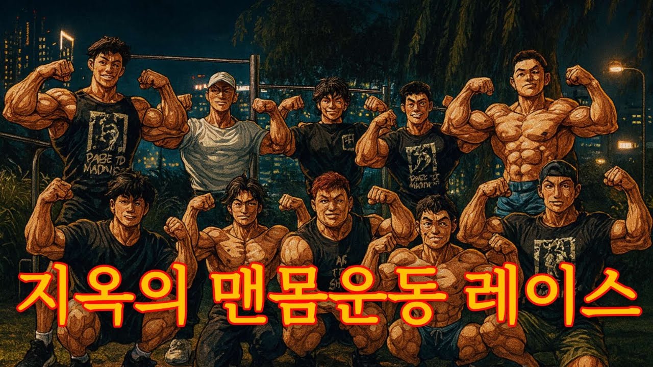 동탄호수공원에서 벌어진 지옥의 맨몸운동 레이스(제 27회 DTM 운동정모)