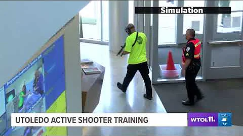 WTOL 11: Run, Hide, Fight: UToledo Hosts Active Shooter Training at Health Science Campus