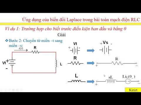 Video Mạch điện RLC | Ứng dụng Laplace giải bài toán mạch... - youtube