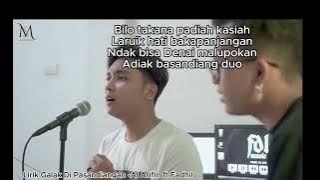Lirik Galak Di Pasandiangan-Al Arifin ft Fadhil