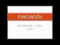 Calculo de Evacuación - Higiene y Seguridad