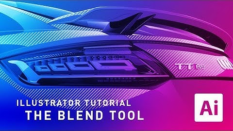 Illustrator Tutorial: The Blend Tool