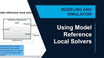 Using Model Reference Local Solvers to Speed Up Simulation