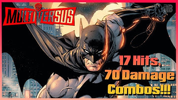 Batman high damage combos, how to do it! | MultiVersus