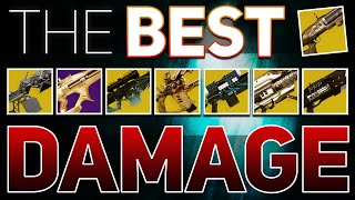 Best DPS in Destiny 2 as of the 30th Anniversary (BIG NUMBERS) | Destiny 2 30th Anniversary