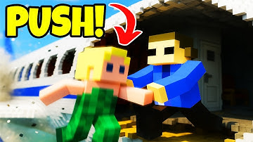 Throwing Passengers in CRASHING PLANE ENGINE! | Teardown Gameplay