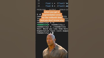 Segmentation Fault - CS50 Reels #Shorts