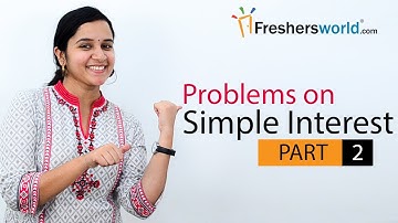Aptitude Made Easy - Simple Interest – Part 2, Basics and Methods, Shortcuts, Tricks