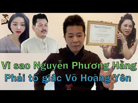 Võ Hoàng Yên tiết lộ ghi âm Nguyễn Phương Hằng chứng minh cái gì