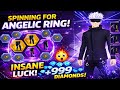 INSANE LUCK in Angelic Ring 😱 Got It in Just Few Spins
