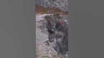 The latest type of gas expansion rock blasting is the best substitute for explosives.