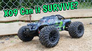 Hosim X09 Brushless RC truck bash,WILL IT SURVIVE?