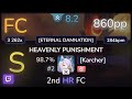 🔴 8.2⭐ [Karcher] | GALNERYUS - HEAVENLY PUNISHMENT [ETERNAL DAMNATION] +HR 98.7% (#2 860pp FC)- osu!