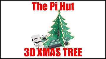 The Pi Hut 3D Christmas Tree