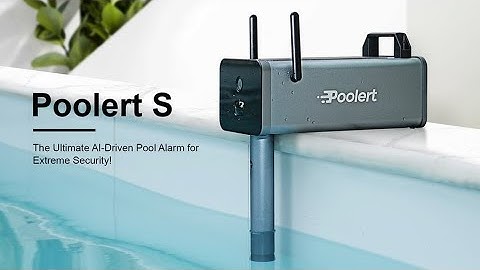 Poolert S- The Ultimate AI-Driven Pool Alarm for Security