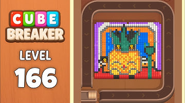 Color Cube Breaker level 166 solution