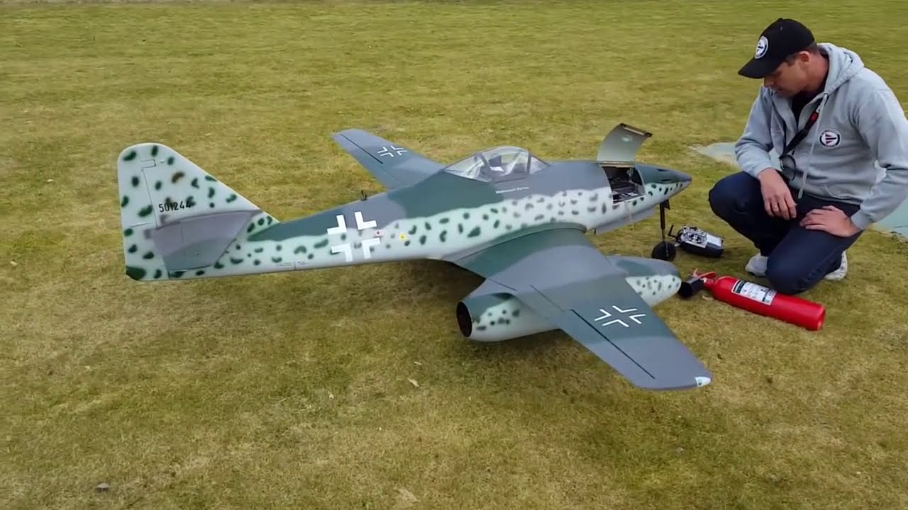 Awesome ME 262 RC jet YouTube