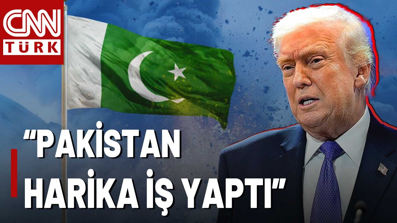 SON DAKİKA🚨 Trump'tan Pakistan'a Tam Destek! 