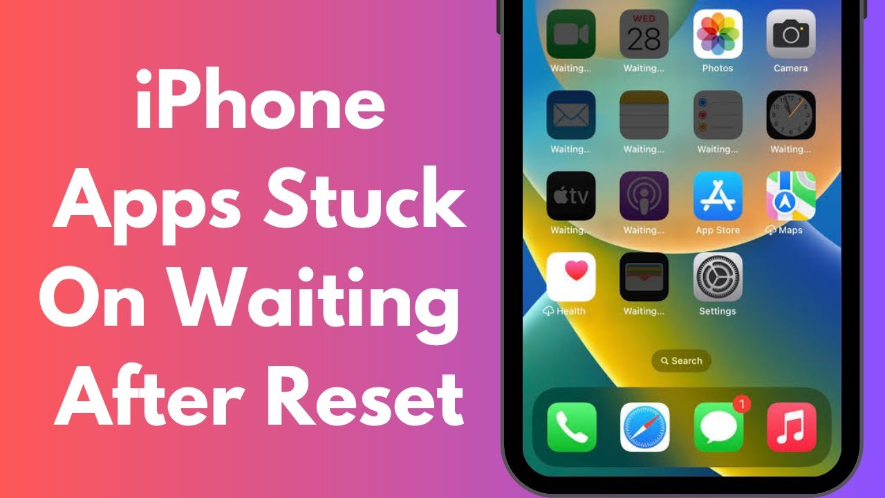 How To Fix IPhone Apps Waiting Not Downloading After Reset IPhone how-to-fix-iphone-apps-waiting-not-downloading-after-reset-iphone