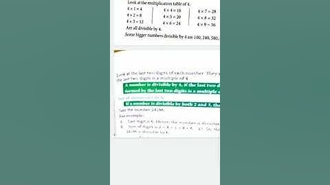 Class 4 : Maths Unit 6 Exercise 6.5 (Tests of Divisibility) Page 41 - 43