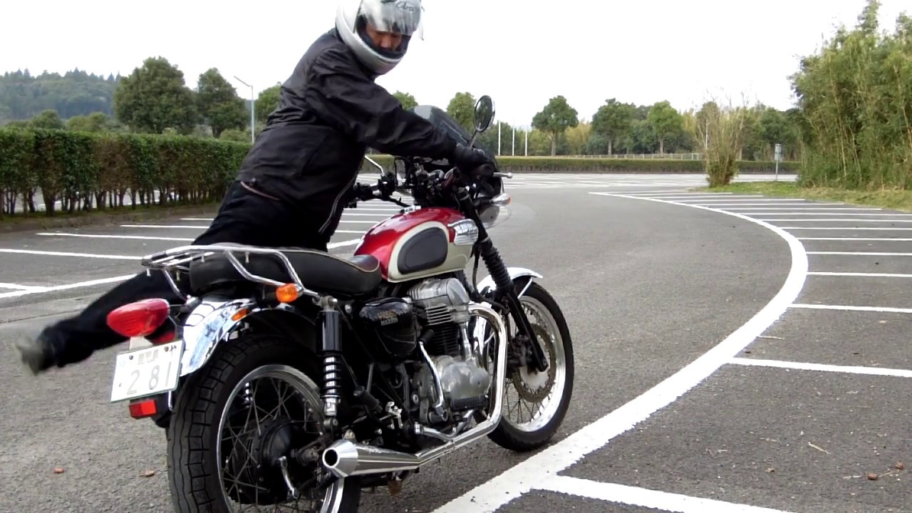 マフラー音 W650ペイトンプレス Payton Place ① - YouTube