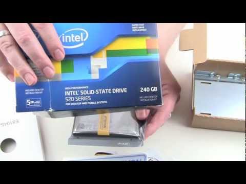 Intel SSD 520 er Reihe Unboxing Codename Cherryville