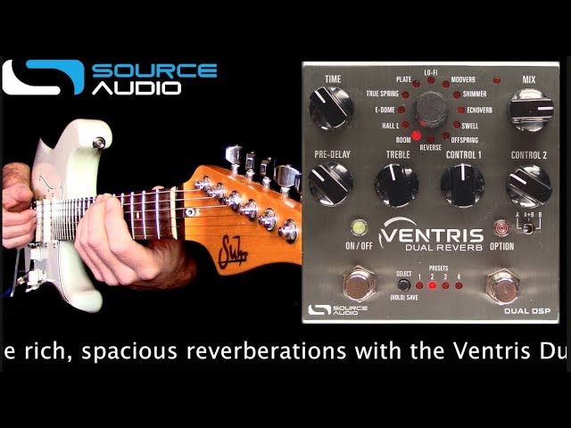 ギター source audio ventris dual reverb Source Audio Ventris Dual Reverb Pedal | Sweetwater