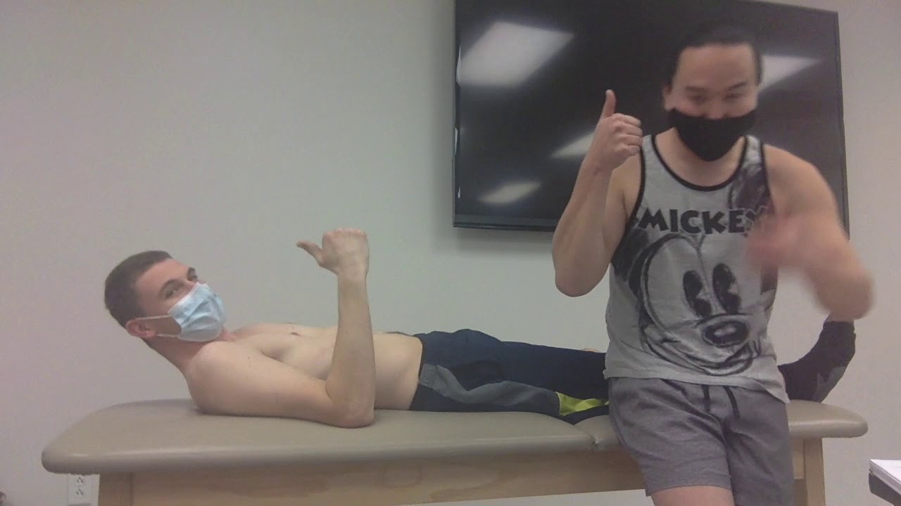 Elevation of pelvis MMT