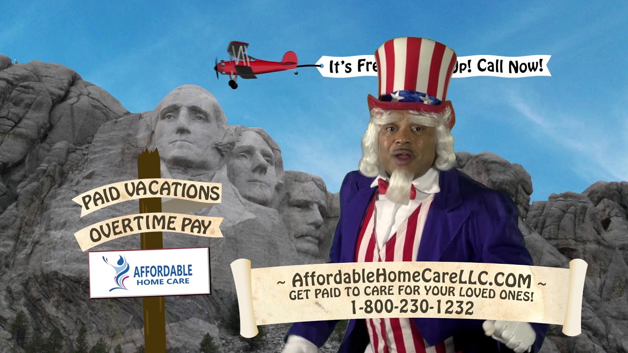 Affordable Home Care   Uncle Sam 15 commercial