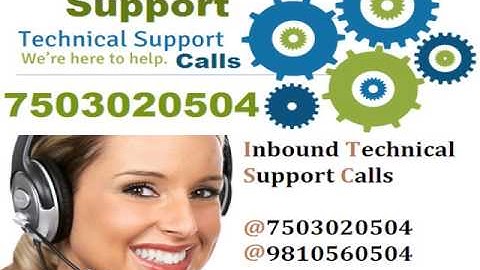 Calls For Technical Support 7503020504 India