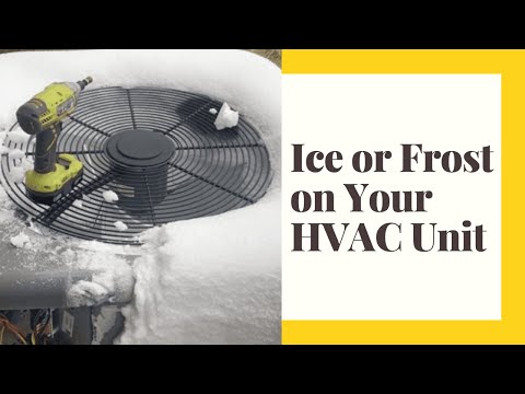 Ice or Frost on Your HVAC Unit | Morris-Jenkins