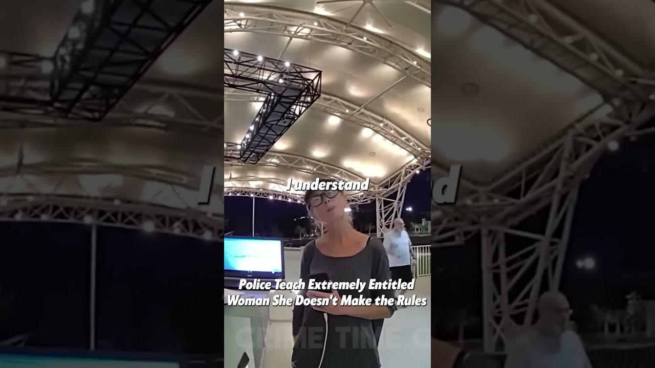 Police Teach Extremely Entitled Woman She Doesn T Make The Rules Part 1 Full Clip On Crime Time Cam