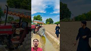 Driver Started His Massey 385 Tractor And Left It farming massey tractor vlog shorts