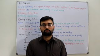 Filtering | Frequency Shaping filters Wealth