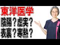 東洋医学の陰陽・虚実・寒熱・表裏etcって何?! (札幌 めまい・耳鳴り専門)
