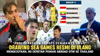 Download Lagu GEMPAR! Drawing Sea Games Di Ulang, PSSI Ubah Target Perak Ke Emas, 4 Pemain Diaspora Ke Thailand MP3