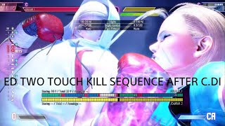 ED TWO TOUCH KILL SEQUENCE AFTER PUNISH COUNTER DRIVE IMPACT