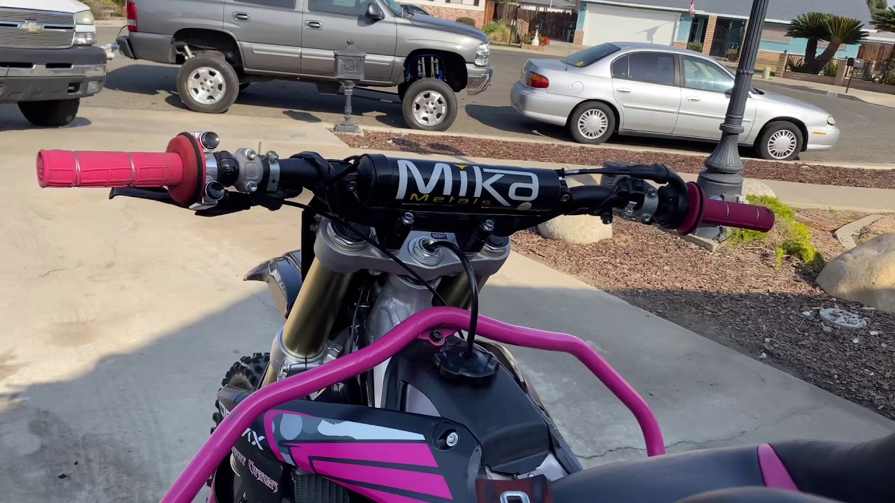 How to Adapt a Dirt Bike For Paralysis Electric Shifter, Seat Shock