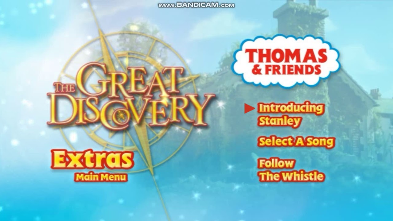 Thomas & Friends UK DVD Menu Walkthrough: The Great Discovery