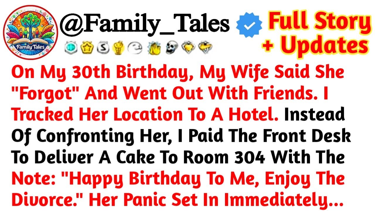 On My 30th Birthday, My Wife Said She 
