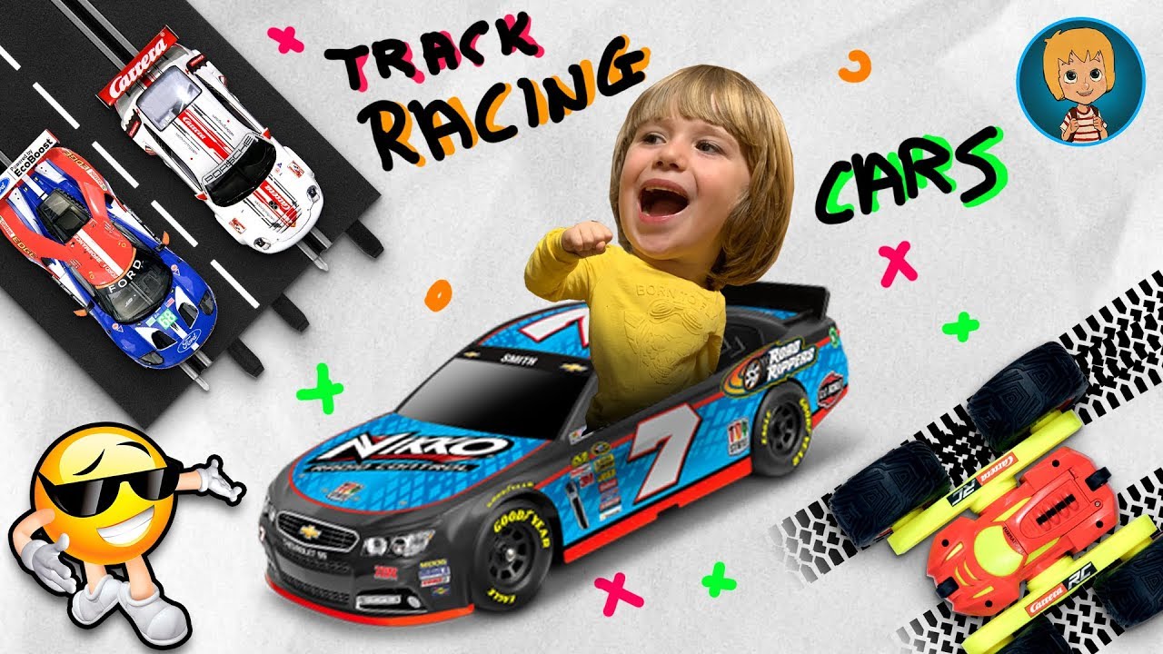 Gerti's TRACK RACING Cars Toy Review (Gerti Toys)