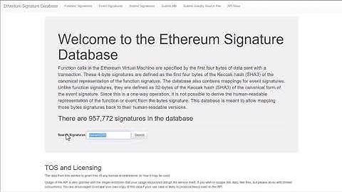 Blockchain Forensics R&D with Python - Etherscan API, Signature Lookups and Decompiling bytecode