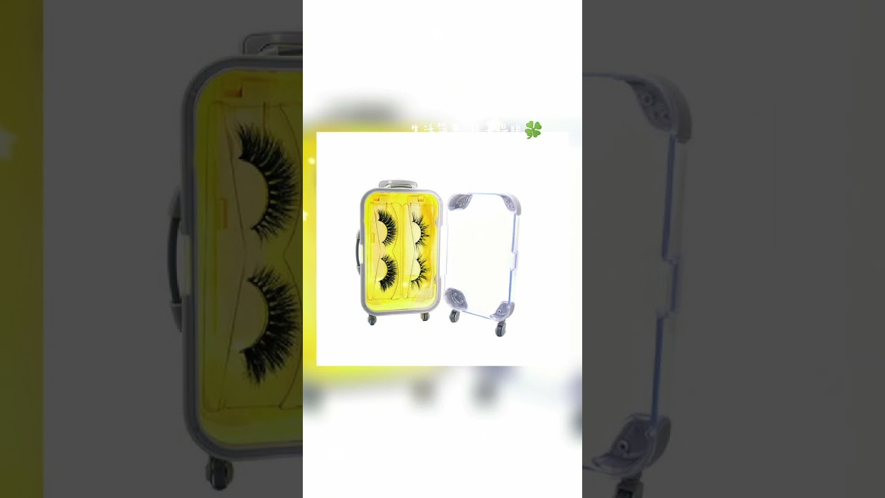 Wholesale crueltyl free soft 3D 4D 5D mink eyelashes custom logo eyelash case 