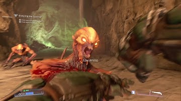 DOOM a snapmap this maps madness it’s sick that you can make your own maps ps4 pro gameplay