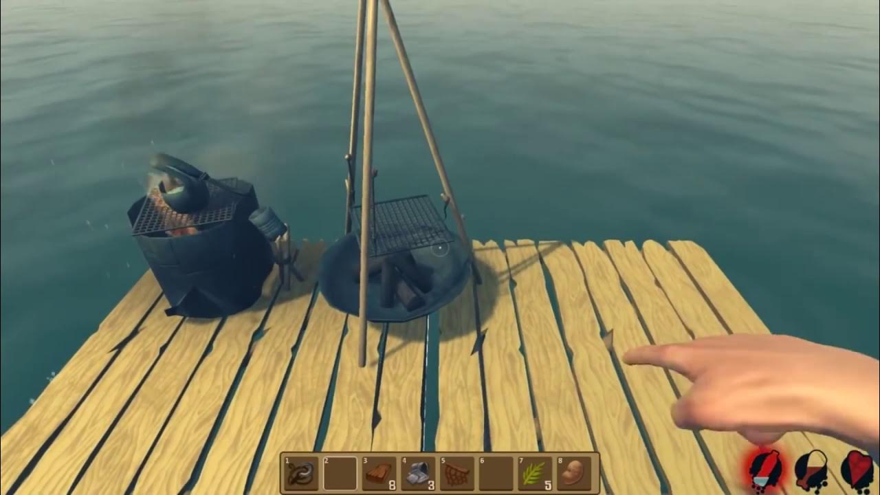 Деталь для зиплайна рафт. Плавильня рафт рафт. Raft моды. Рафт котелок. Крафты в рафте.