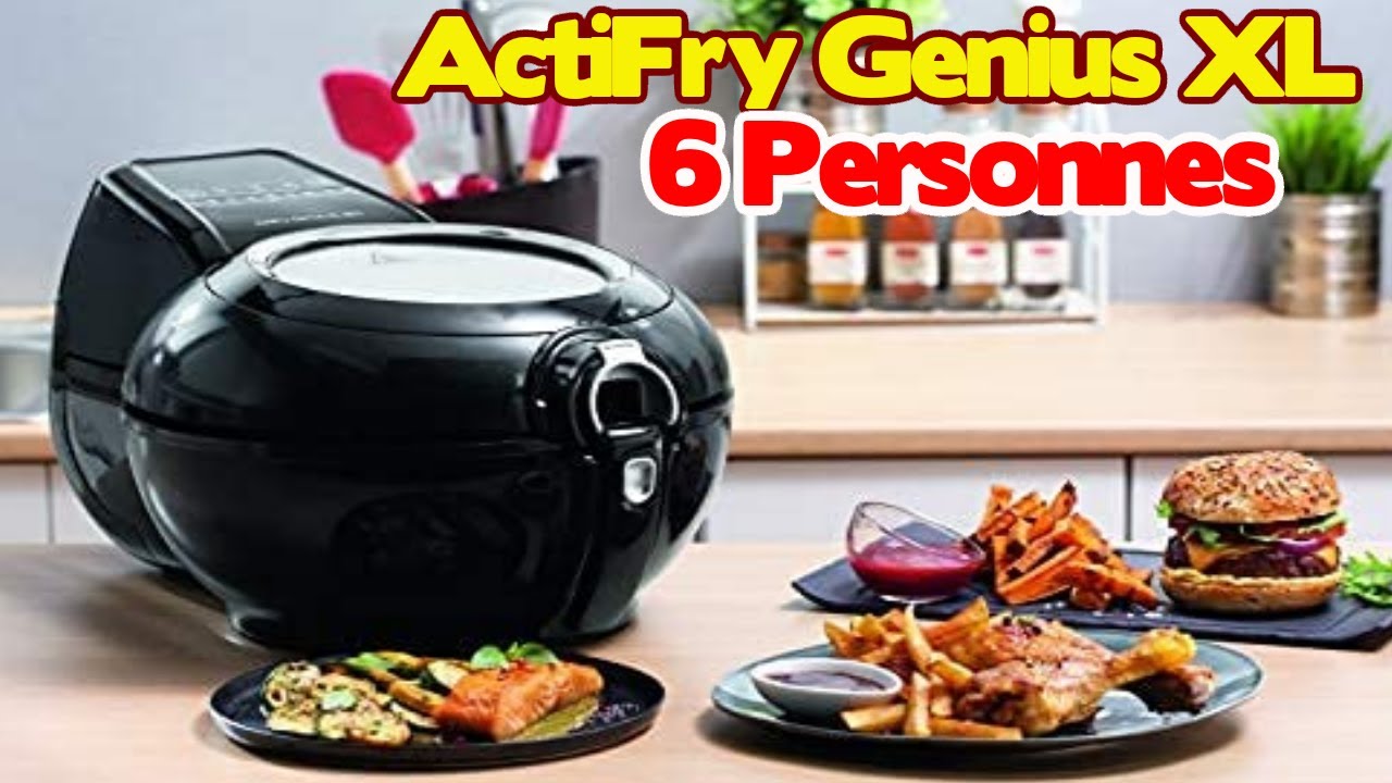 SEB Actifry Genius, Friteuse sans huile 1,2L (6 pers.), air fryer